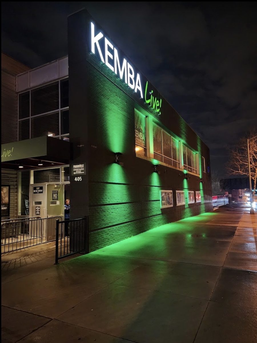 KEMBA Live! exterior at night, Columbus