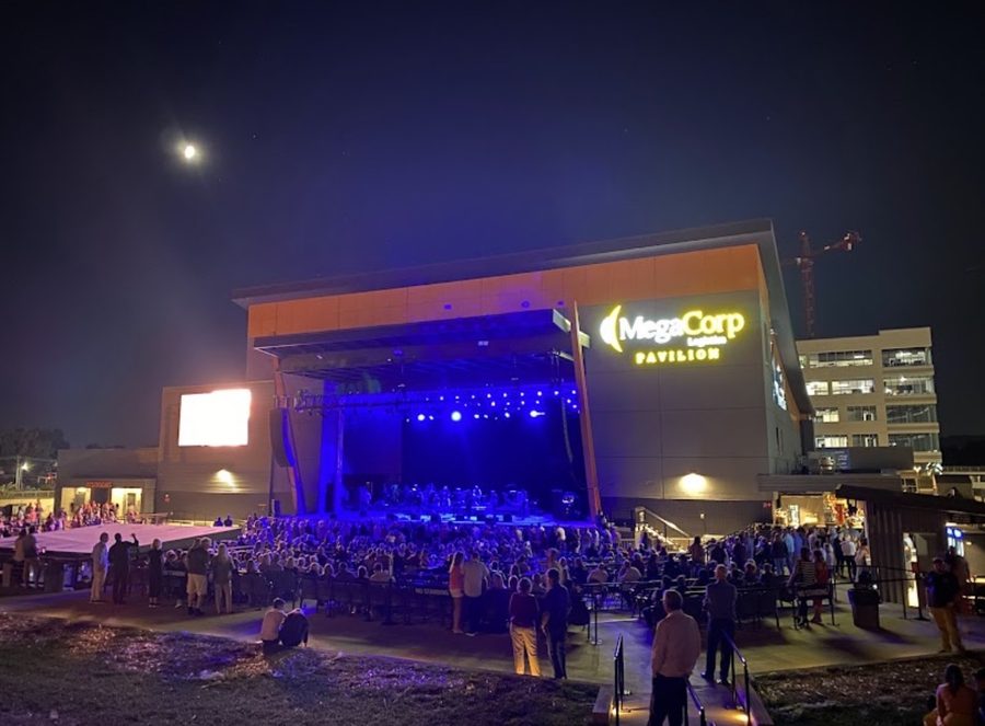 MegaCorp Pavilion during a concert, Newport, Kentucky